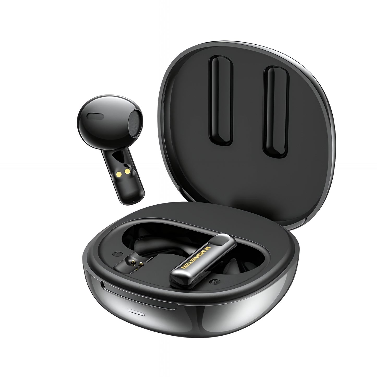 Handsfree Bluetooth Monster N-Lite 209, TWS, Sort
