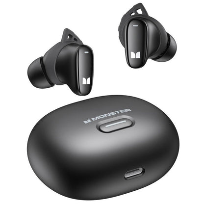 Handsfree Bluetooth Monster N-Lite 206, TWS, Sort