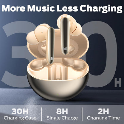 Bluetooth-håndfri Monster N-Lite 203 AirLinks, TWS, Guld