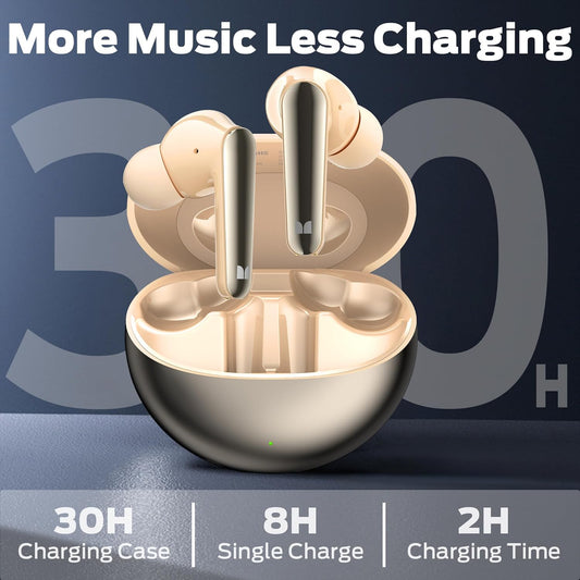 Bluetooth-håndfri Monster N-Lite 203 AirLinks, TWS, Guld