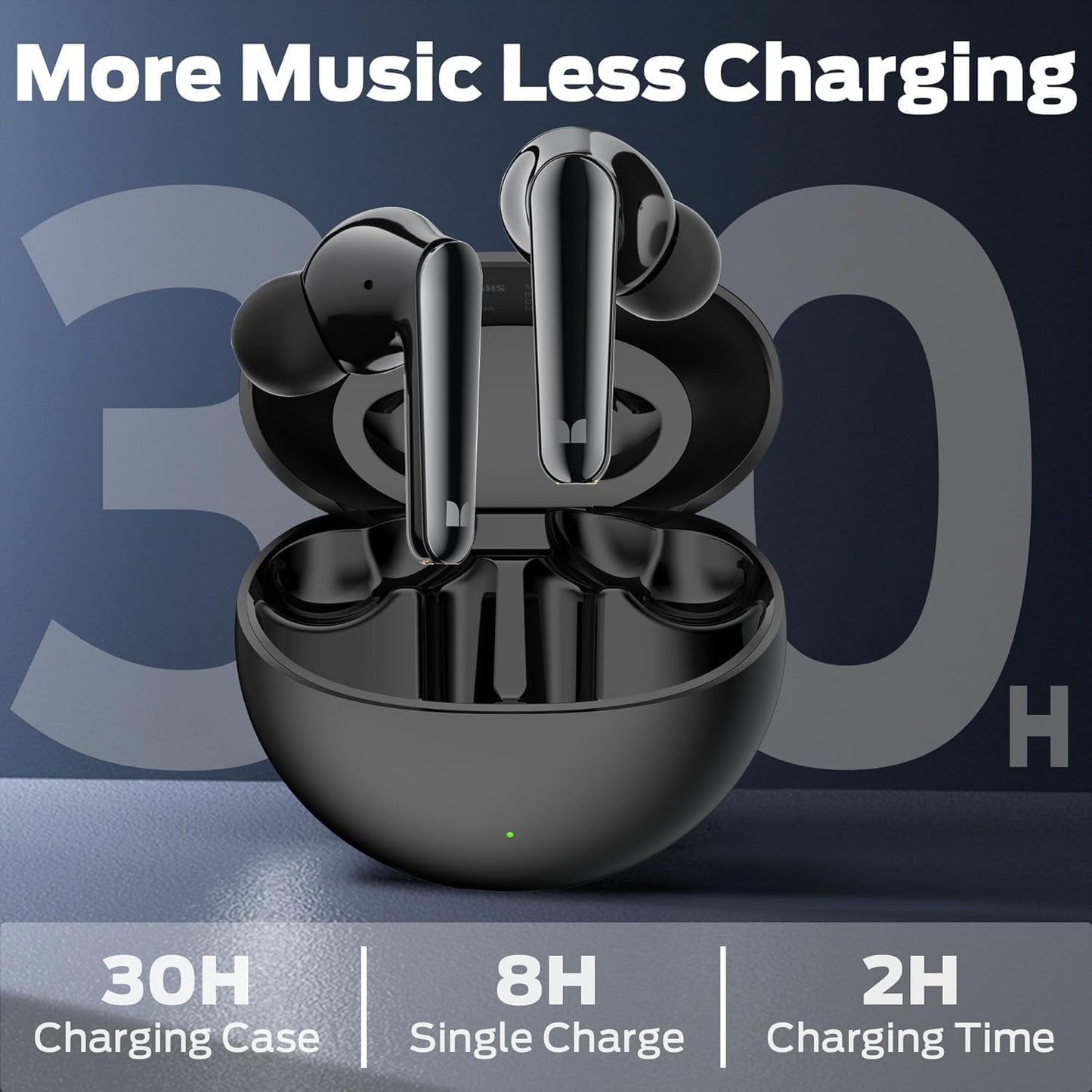 Bluetooth-håndfri Monster N-Lite 203 AirLinks, TWS, Sort
