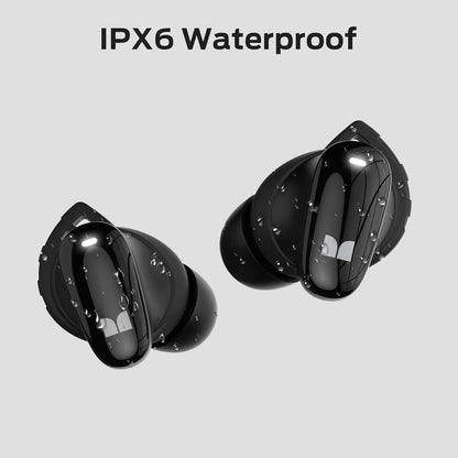Handsfree Bluetooth Monster N-Lite 206, TWS, Sort