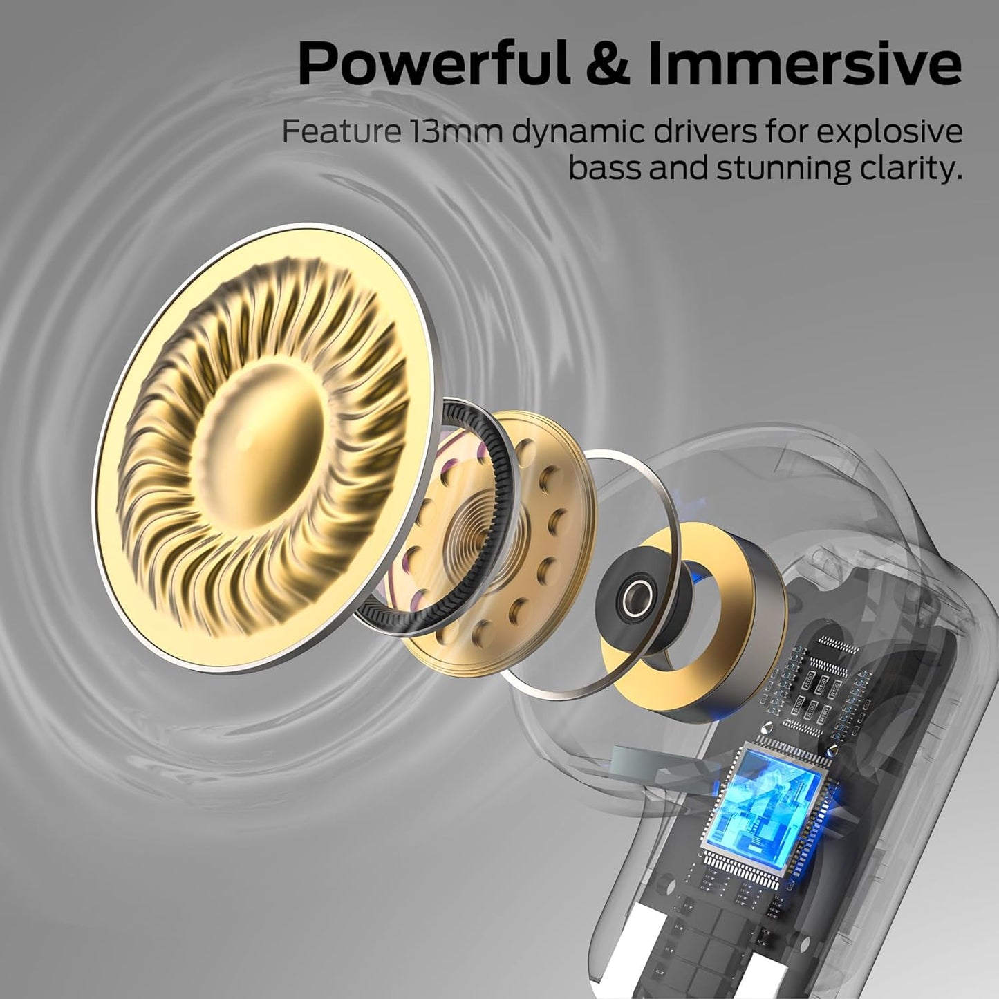 Handsfree Bluetooth Monster N-Lite 217, TWS, Sort
