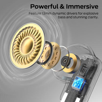 Handsfree Bluetooth Monster N-Lite 217, TWS, Sort