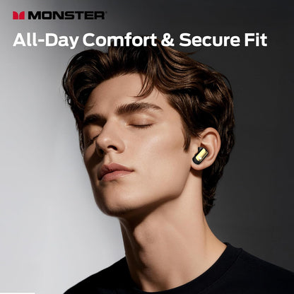 Handsfree Bluetooth Monster N-Lite 217, TWS, Sort