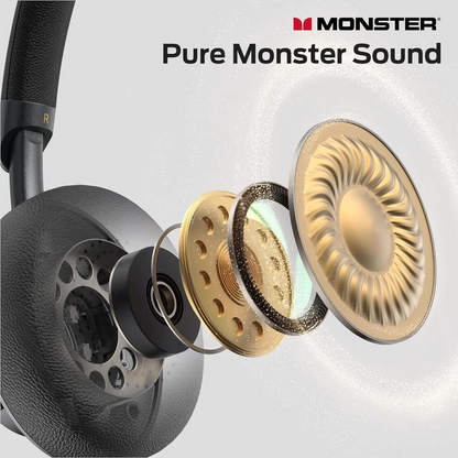 Handsfree Bluetooth Monster N-tune mini 02, A2DP, ANC, Sort
