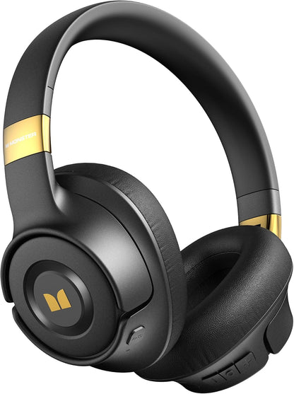 Bluetooth-håndfri Monster Persona SE, A2DP, ANC, Sort