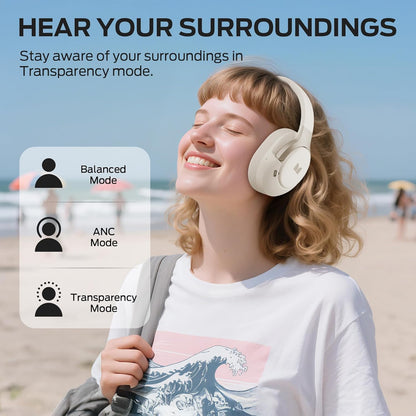 Handsfree Bluetooth Monster Persona 5th, MultiPoint, A2DP, ANC, Hvid