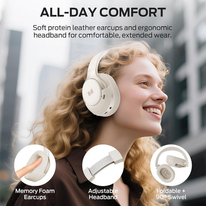 Handsfree Bluetooth Monster Persona 5th, MultiPoint, A2DP, ANC, Hvid