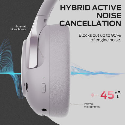 Handsfree Bluetooth Monster Persona 5th, MultiPoint, A2DP, ANC, Lilla