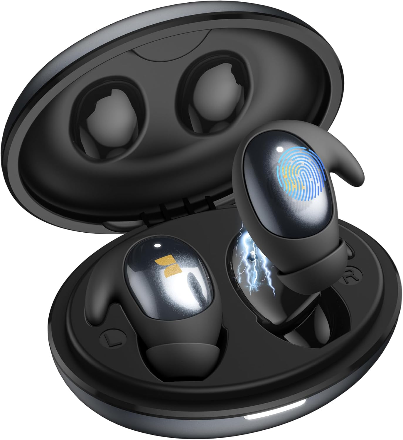 Handsfree Bluetooth Monster Sleep Ear100, TWS, Sort