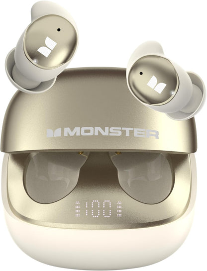 Handsfree Bluetooth Monster Sleep Ear200, TWS, ANC, Guld