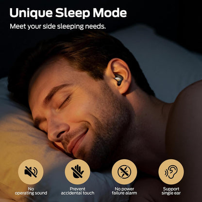 Handsfree Bluetooth Monster Sleep Ear100, TWS, Sort