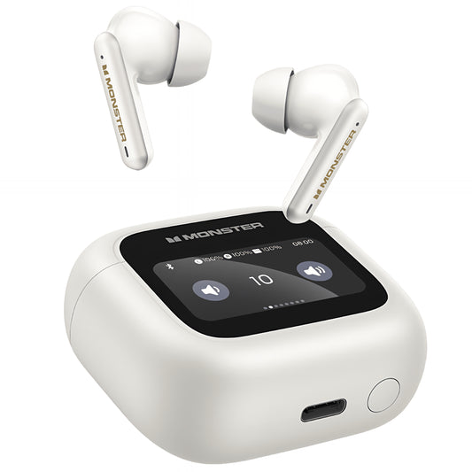 Handsfree Bluetooth Monster TH300, TWS, Hvid
