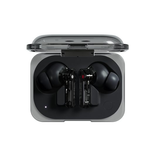 Bluetooth-håndfri Nothing Ear (a) B162, TWS, ANC, MultiPoint, Sort