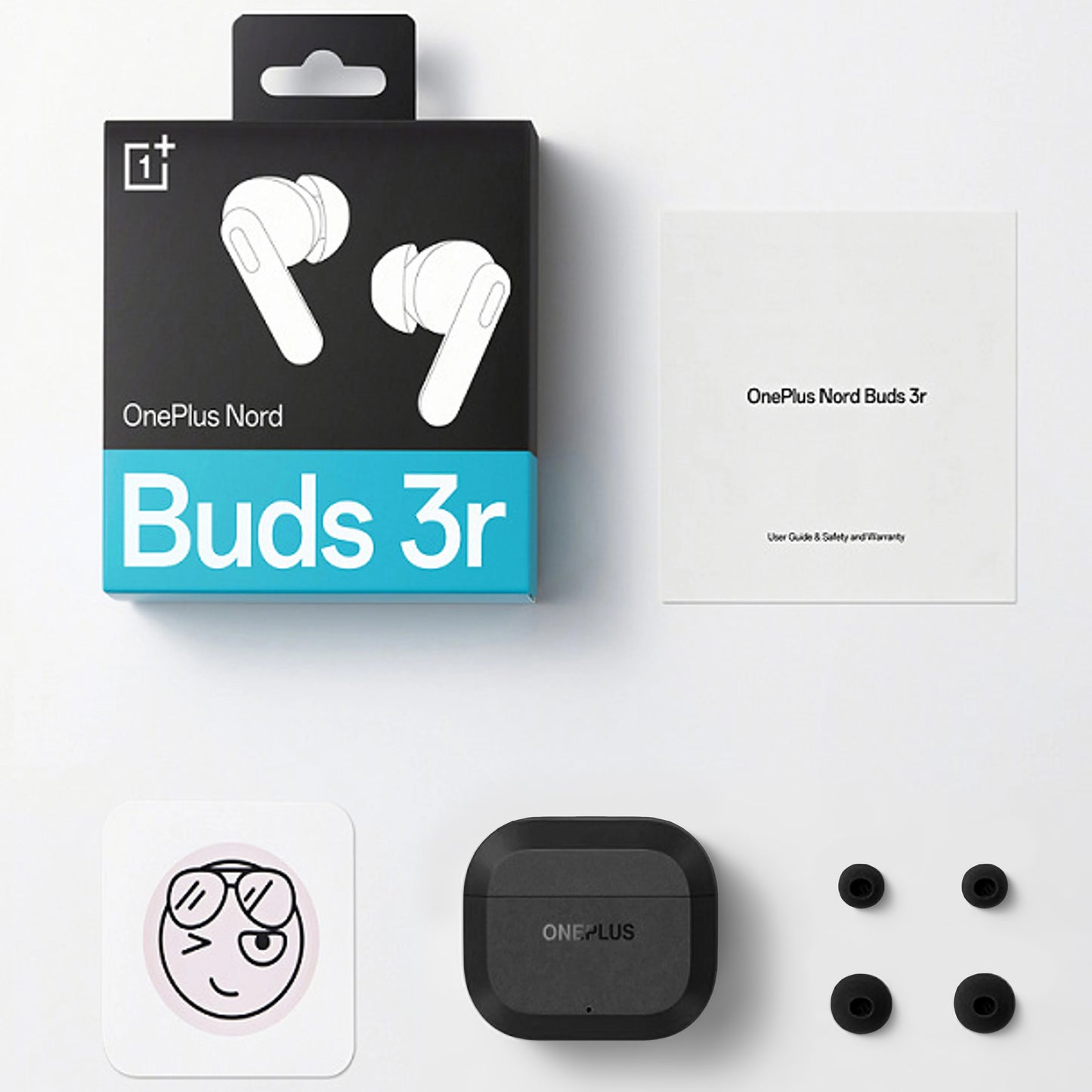 OnePlus Nord Buds 3R Bluetooth Handsfree, TWS, MultiPoint, Black 5481159039