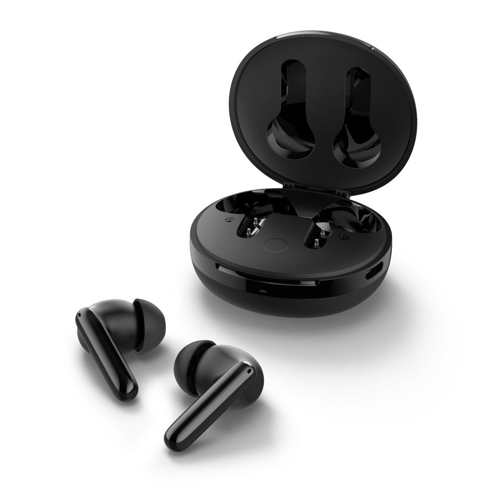 Handsfree Bluetooth Spigen SA2400, TWS, ANC, Sort
