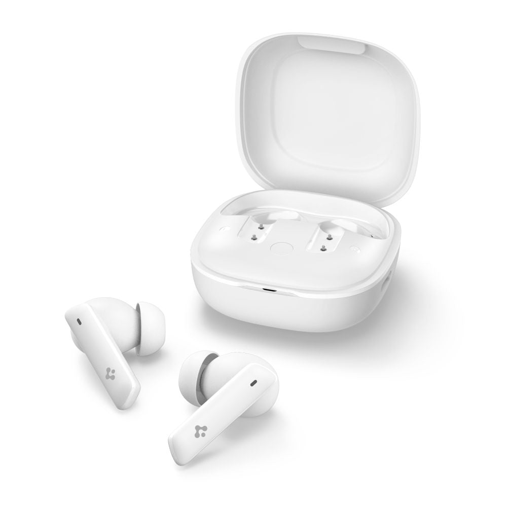 Handsfree Bluetooth Spigen SA2402, TWS, ANC, Hvid ASD07964