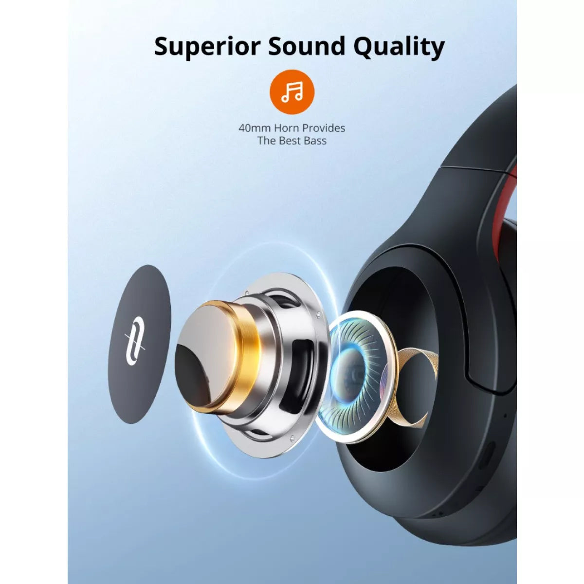 Handsfree Bluetooth TaoTronics TT-BH1120, TWS, Sort