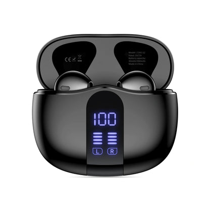Handsfree Bluetooth Tech-Protect Ultraboost Core G2, TWS, Sort