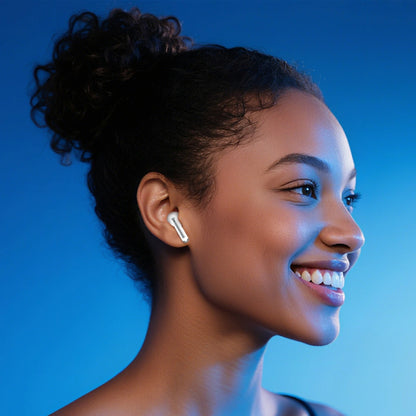 Bluetooth Handsfree Tech-Protect Ultraboost Pro G2, TWS, White