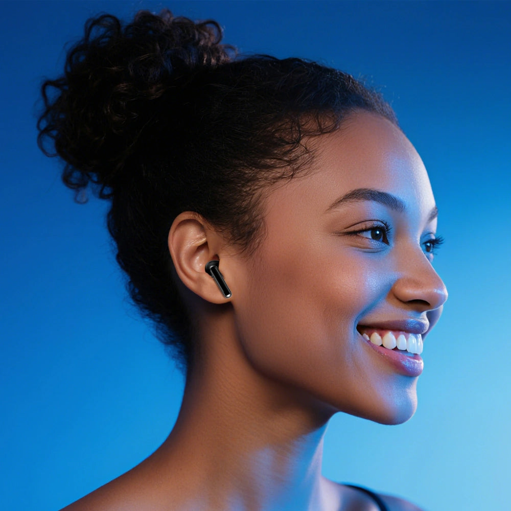 Handsfree Bluetooth Tech-Protect Ultraboost Pro G2, TWS, Sort