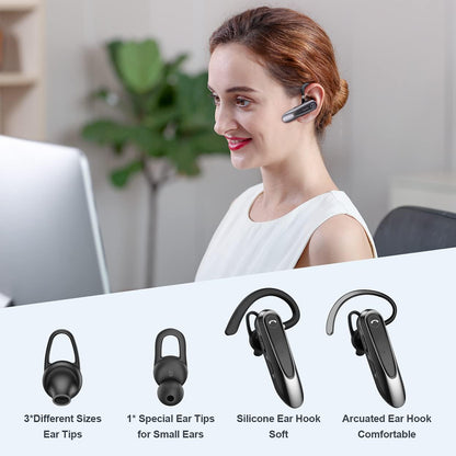 Handsfree Bluetooth Techsuit CB2 AirTalk, A2DP, Sort