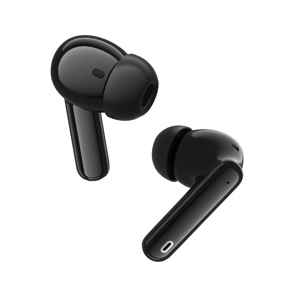 Handsfree Bluetooth Techsuit CW1 Audira Pro, TWS, ANC, Sort