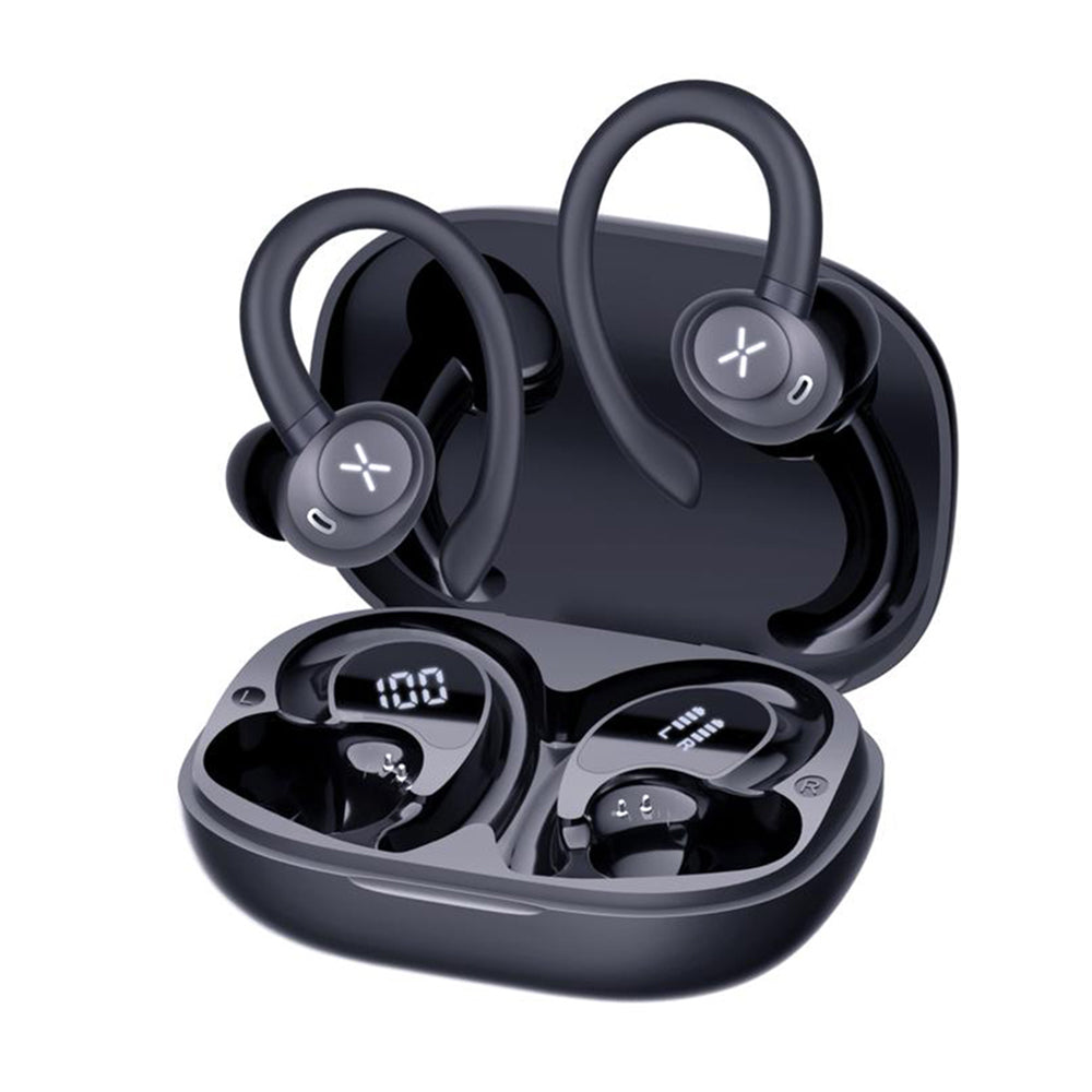 Handsfree Bluetooth Techsuit CW4 AirTune, TWS, Sort