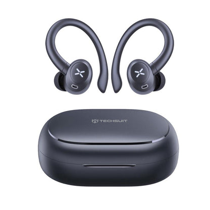 Handsfree Bluetooth Techsuit CW4 AirTune, TWS, Sort