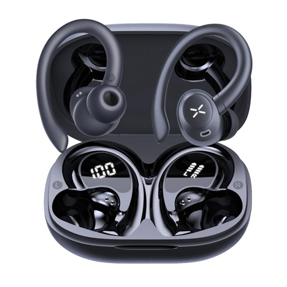 Handsfree Bluetooth Techsuit CW4 AirTune, TWS, Sort