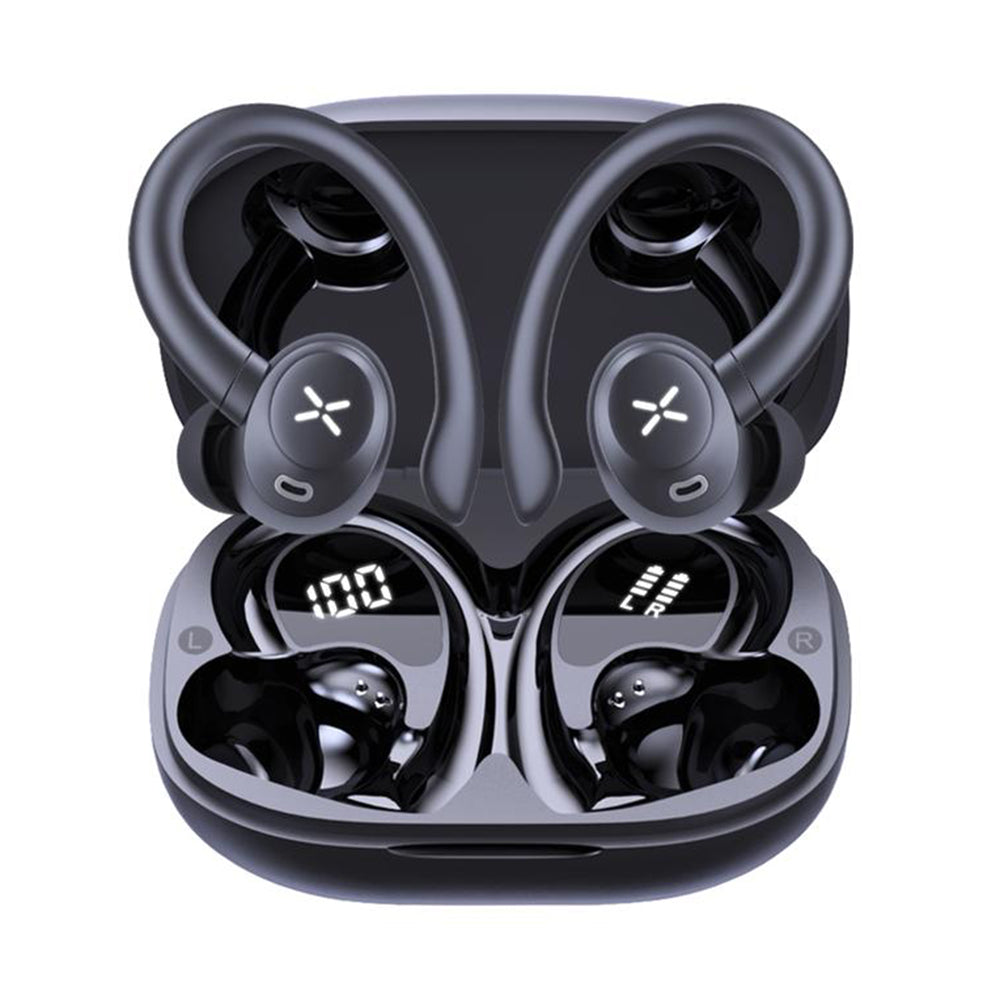 Handsfree Bluetooth Techsuit CW4 AirTune, TWS, Sort