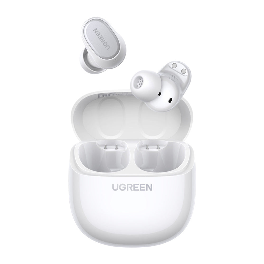 Handsfree Bluetooth UGREEN Dots (75627), TWS, MultiPoint, Hvid