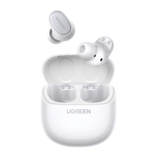 Handsfree Bluetooth UGREEN Dots (75627), TWS, MultiPoint, Hvid