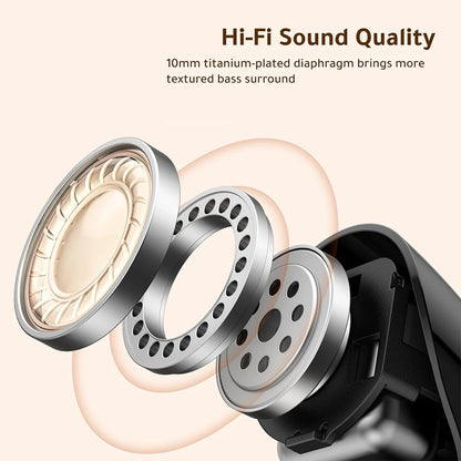 Handsfree Bluetooth UGREEN Dots (75627), TWS, MultiPoint, Hvid