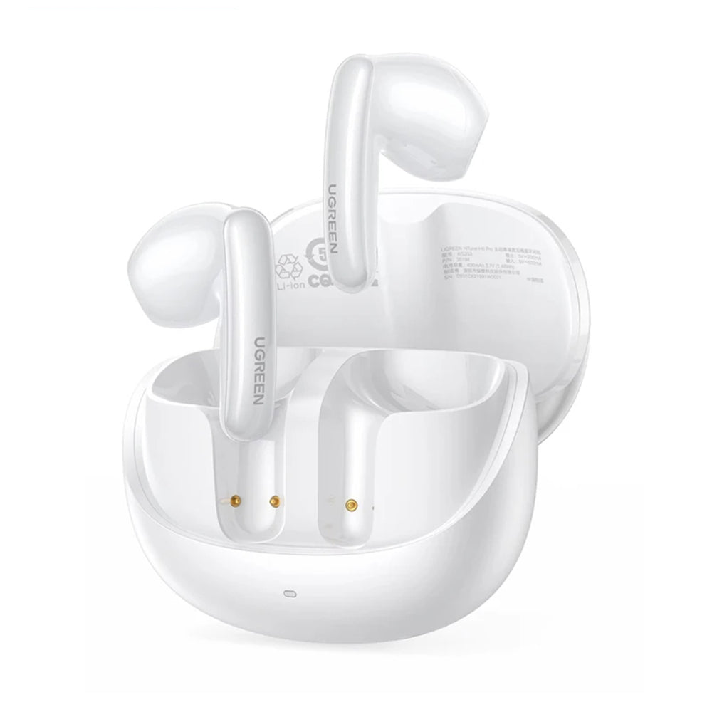 Handsfree Bluetooth UGREEN HiTune H6 Pro WS203, TWS, ANC, Hvid