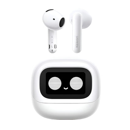 Handsfree Bluetooth UGREEN HiTune H6 Magic WS216 (65386), TWS, ANC, MultiPoint, Hvid