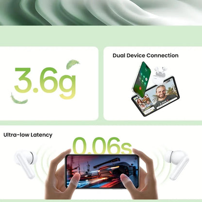 Handsfree Bluetooth UGREEN HiTune P3 WS207, TWS, MultiPoint, Hvid