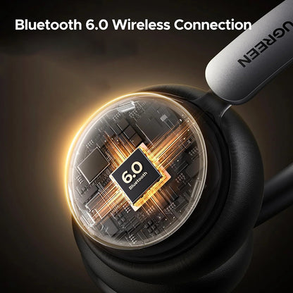 Handsfree Bluetooth UGREEN HiTune Studio Plus HP207, A2DP, ANC, Sølv