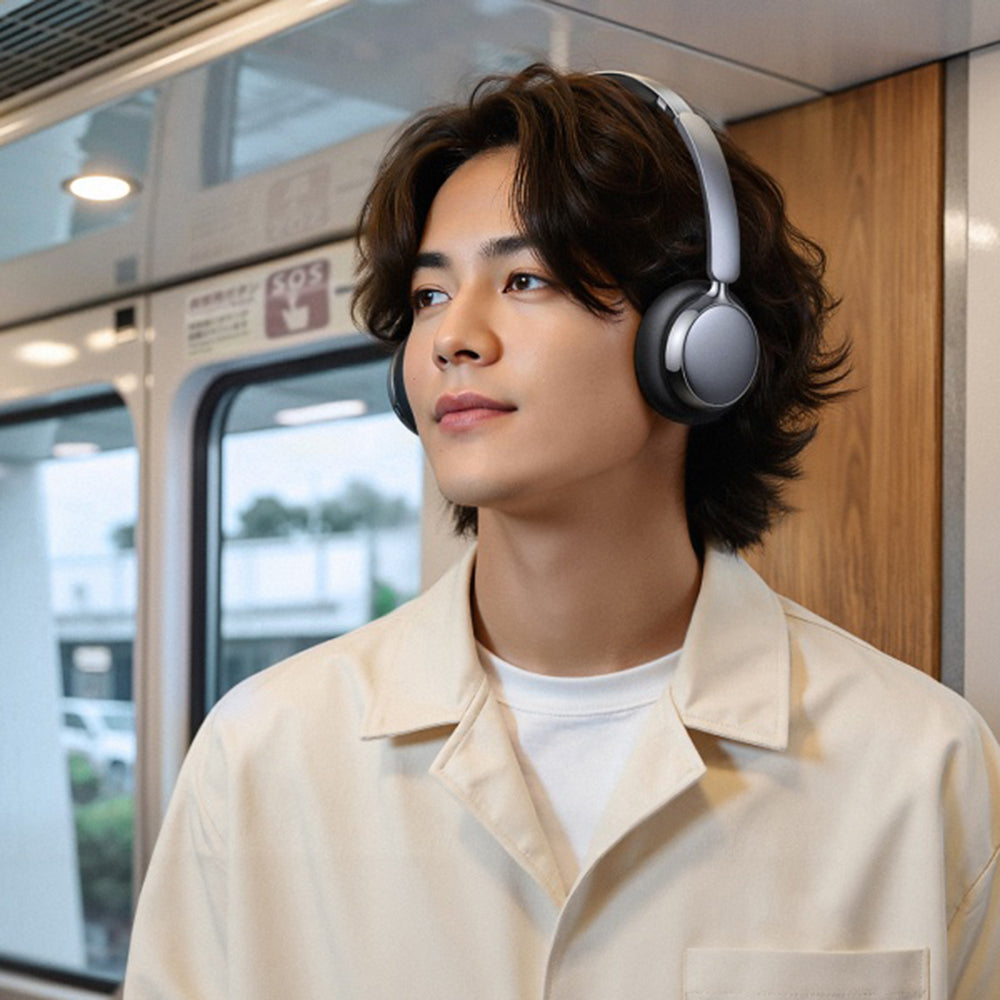 Handsfree Bluetooth UGREEN HiTune Studio Plus HP207, A2DP, ANC, Sølv