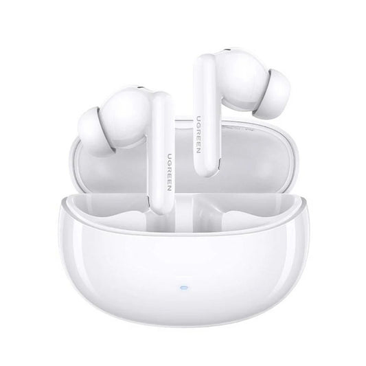 Handsfree Bluetooth UGREEN HiTune T3 Pro WS206, TWS, ANC, MultiPoint, Hvid