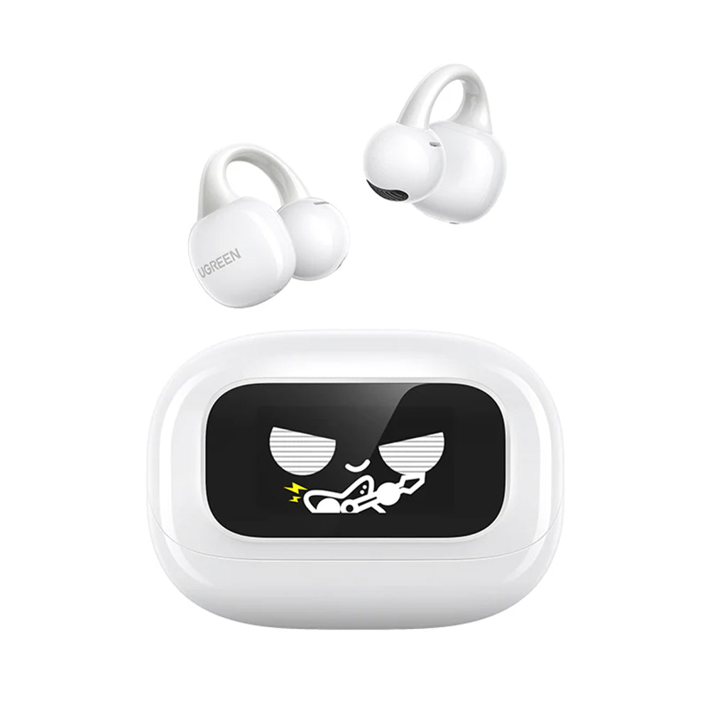 Handsfree Bluetooth UGREEN S6 ClipBuds Magic WS208, TWS, Hvid