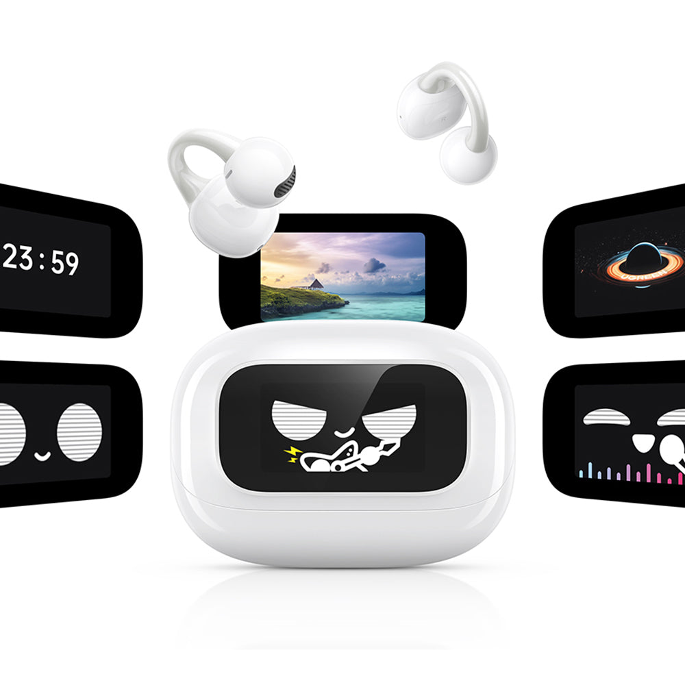 Handsfree Bluetooth UGREEN S6 ClipBuds Magic WS208, TWS, Hvid
