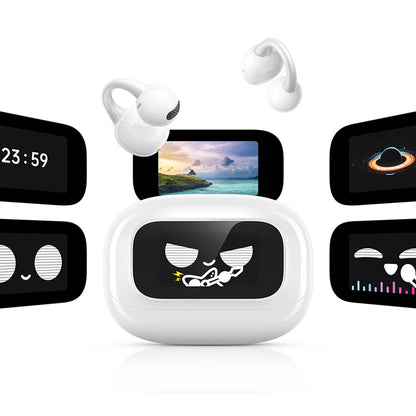 Handsfree Bluetooth UGREEN S6 ClipBuds Magic WS208, TWS, Hvid