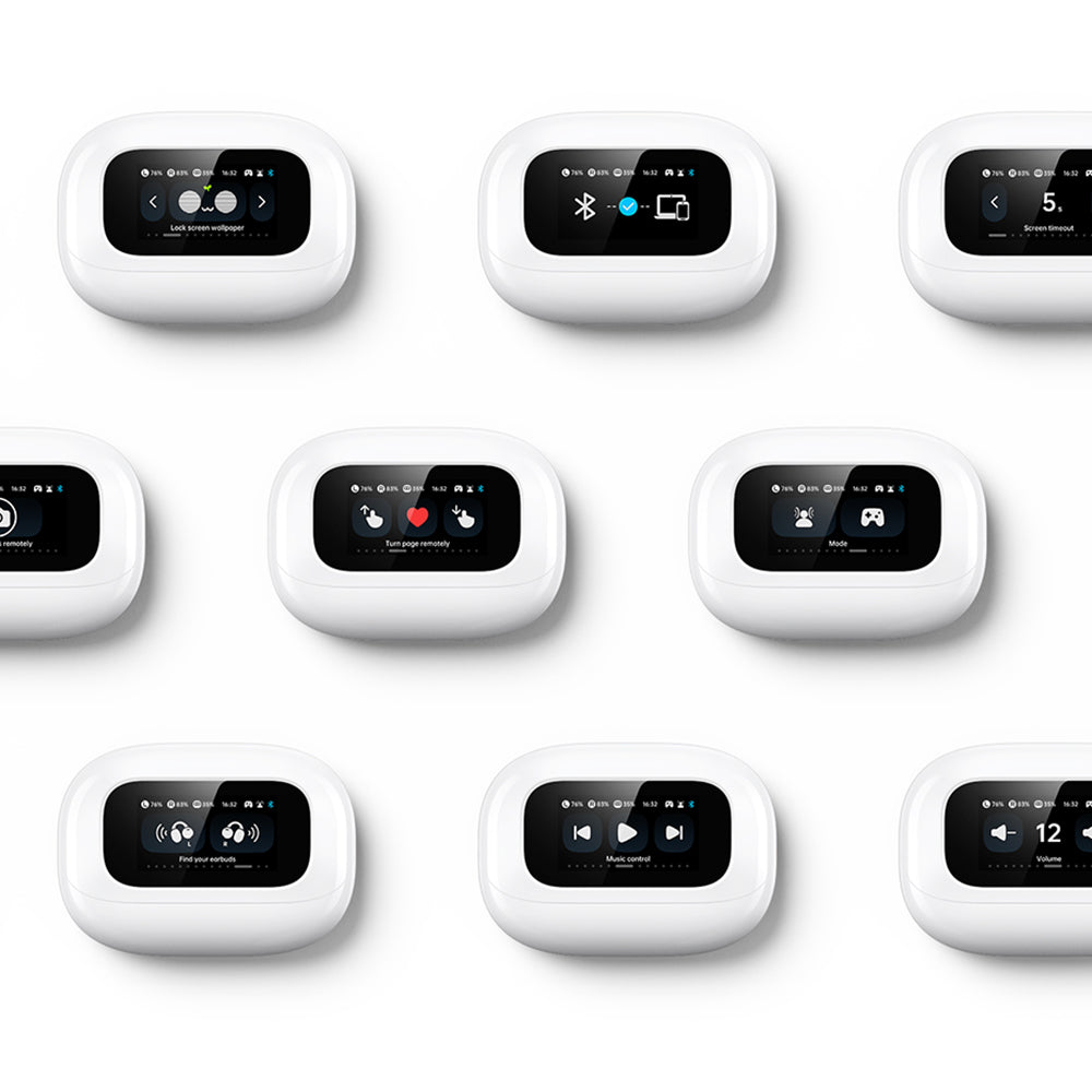 Handsfree Bluetooth UGREEN S6 ClipBuds Magic WS208, TWS, Hvid