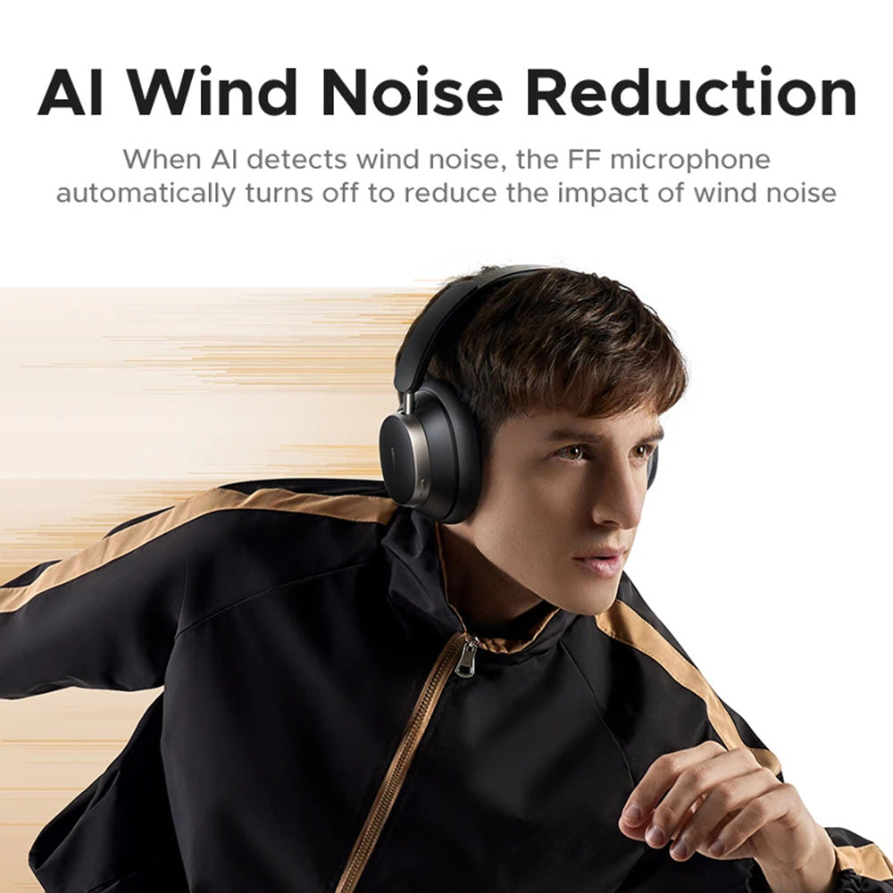 Handsfree Bluetooth UGREEN Studio Pro HP206, A2DP, ANC, Sort