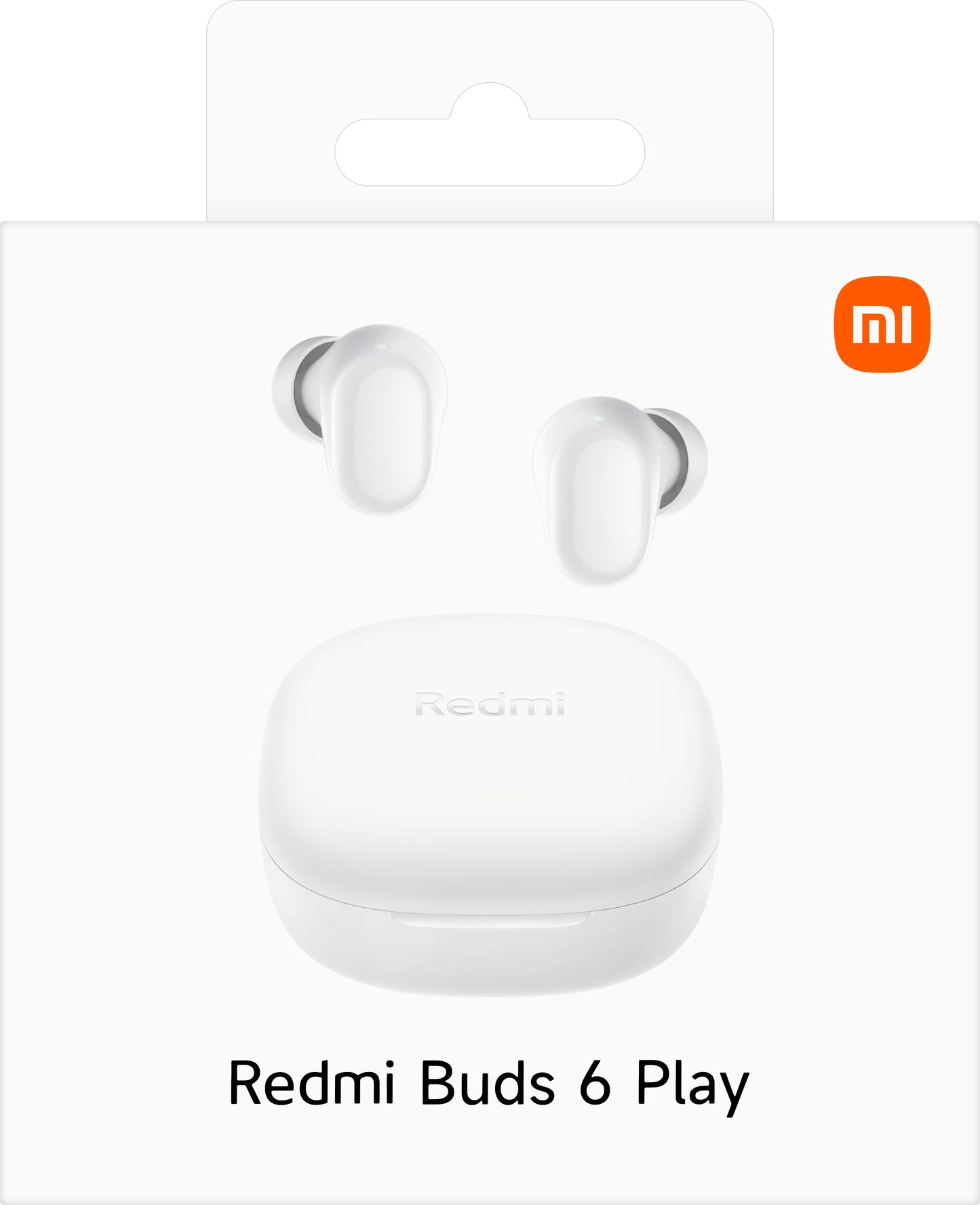 Håndfri Bluetooth Xiaomi Redmi Buds 6 Play, TWS, ANC, Hvid BHR8773GL 