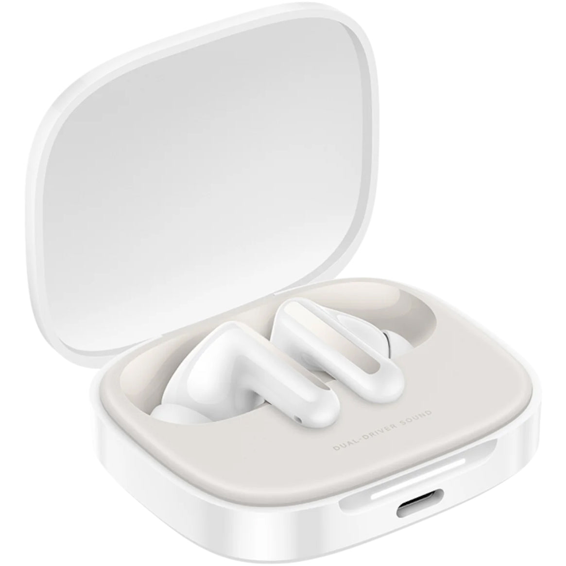 Handsfree Bluetooth Xiaomi Redmi Buds 6, TWS, ANC, Hvid BHR9250GL