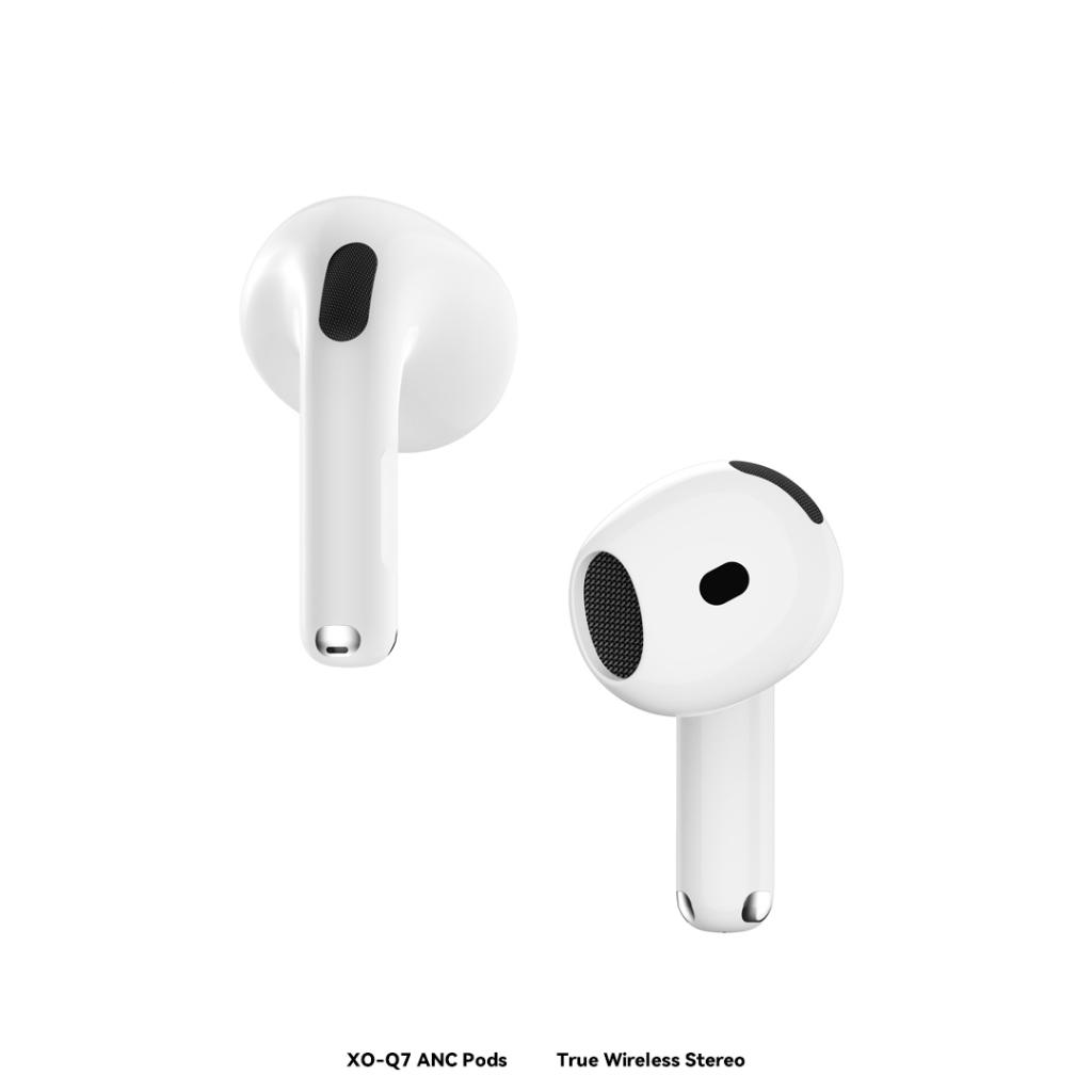Bluetooth-håndfri XO Design Q7 Pods, TWS, ANC, Hvid