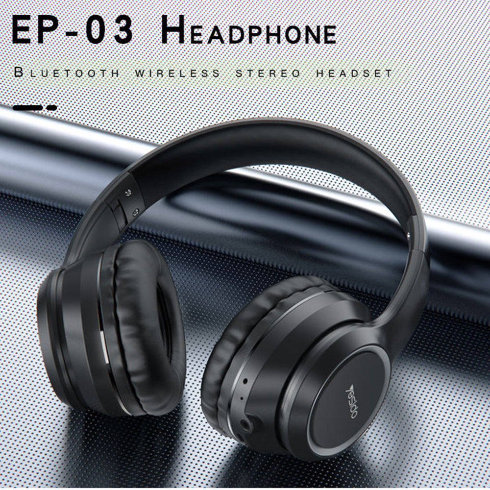 Handsfree Bluetooth Yesido EP03, A2DP, Sort